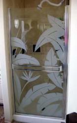 Tropical Shower Door 2
