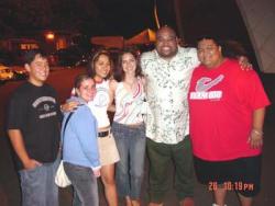 Fiji & Ekolu backstage