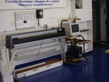 Our GraphTec plotter