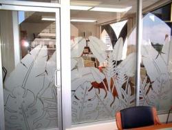 Tropical Room Divider View 2