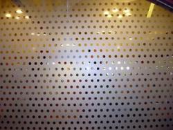 Puka-Frost room divider