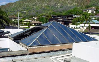 Skylight interior & exterior films