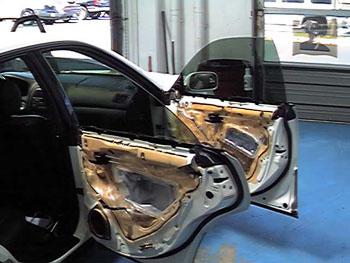 Tint installed - ready to complete Prep process