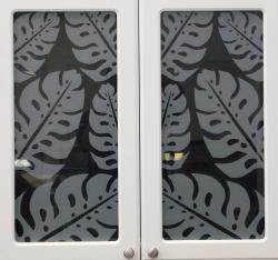Monstera Kitchen Cabinet Doors