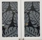 Monstera Kitchen Cabinet Doors